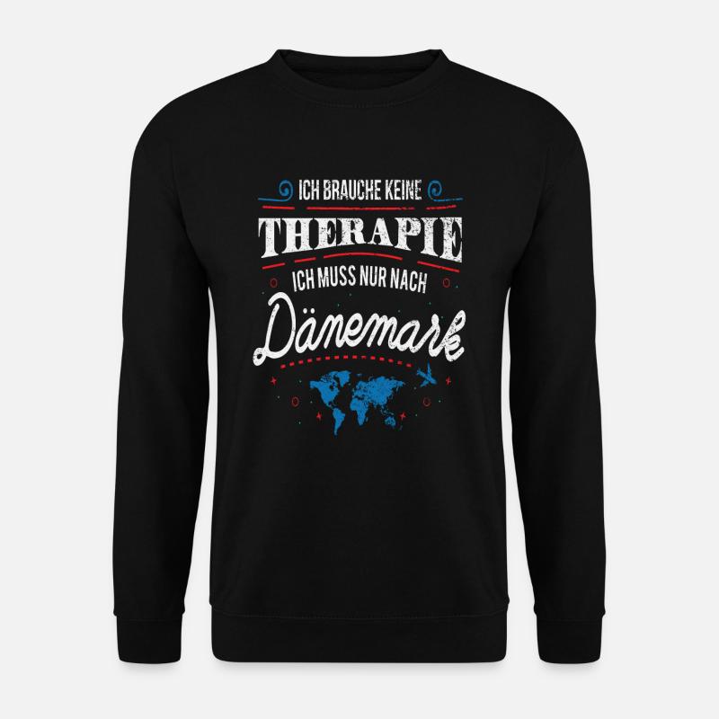 Denmark - Unisex Sweatshirt - black
