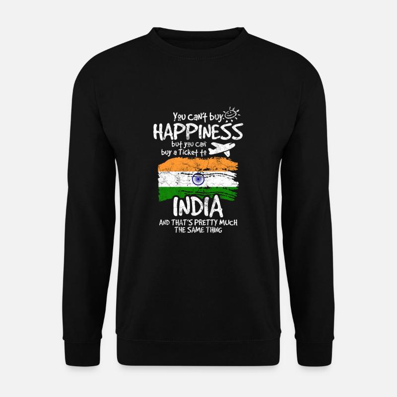 India - Unisex Sweatshirt - black