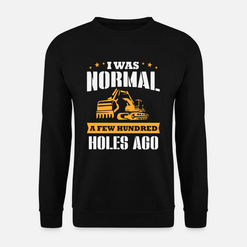 excavator - Unisex Sweatshirt - black