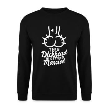 célibataire - Sweat-shirt Unisexe - noir - Devant - Alina (178cm) & Michal (187cm)