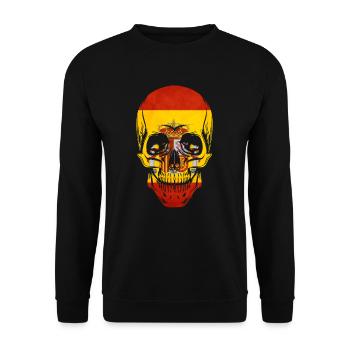 Espagne - Sweat-shirt Unisexe - noir - Devant - Alina (178cm) & Michal (187cm)