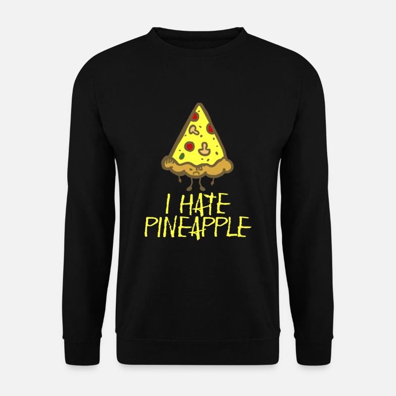 Pizza - Unisex Pullover - Schwarz