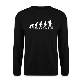 Pfadfinder - Unisex Pullover - Schwarz - Vorne - Alina (178cm) & Michal (187cm)