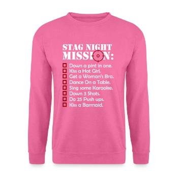 Bachelor Party Mariage Bachelorette Party - Sweat-shirt Unisexe - rose - Devant