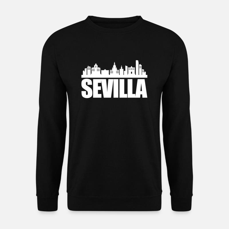 Sevilla - Unisex Pullover - Schwarz