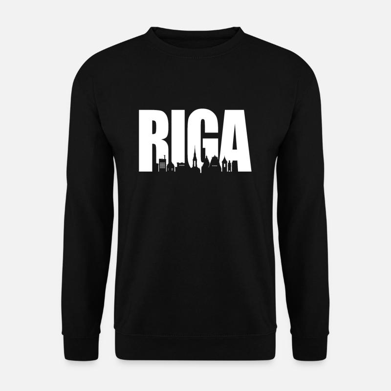 Riga - Unisex Sweatshirt - black