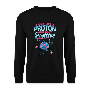 chimie - Sweat-shirt Unisexe - noir - Devant - Alina (178cm) & Michal (187cm)