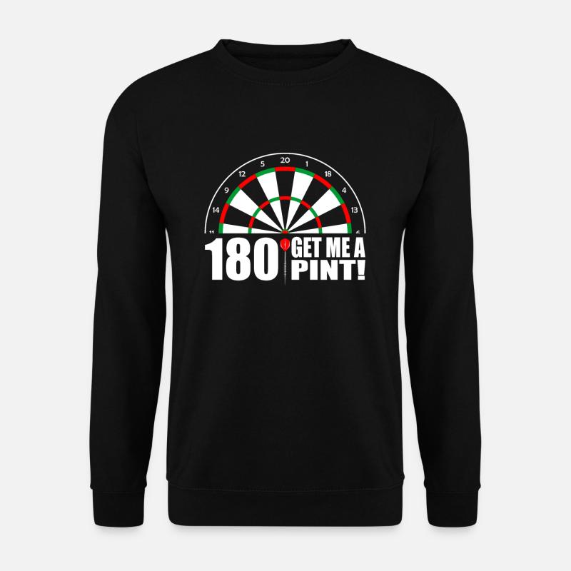 Dart - Unisex Pullover - Schwarz