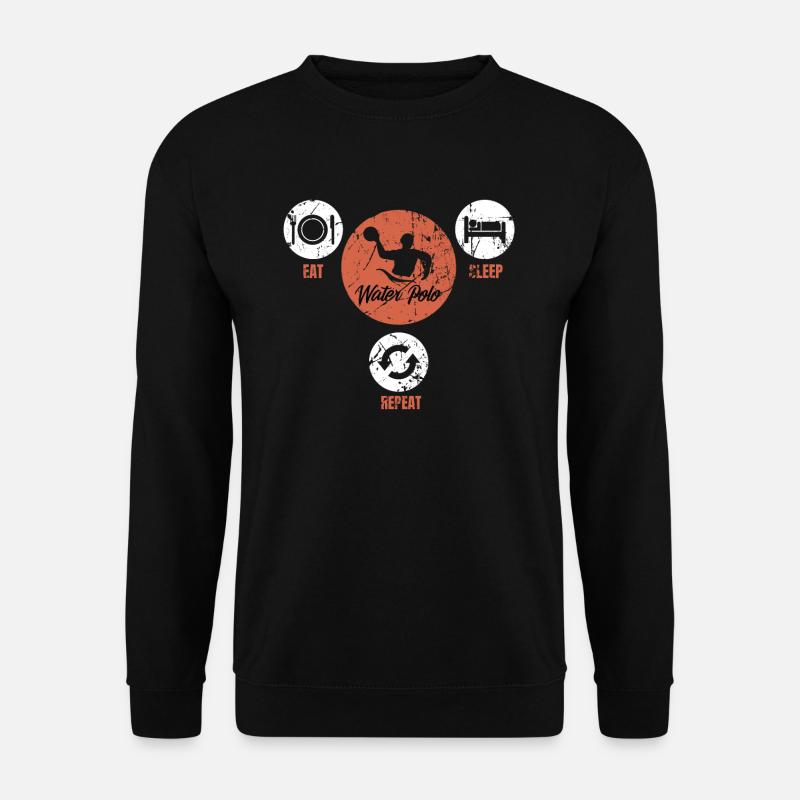 Wasserball - Unisex Pullover - Schwarz