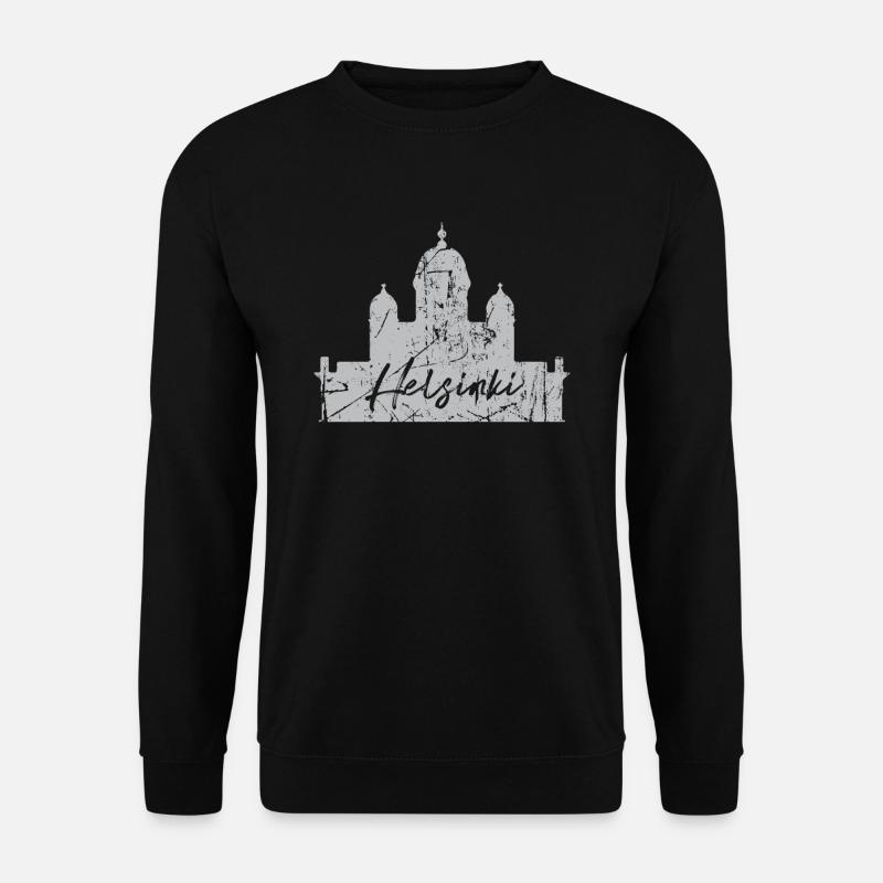 Helsinki - Unisex Pullover - Schwarz