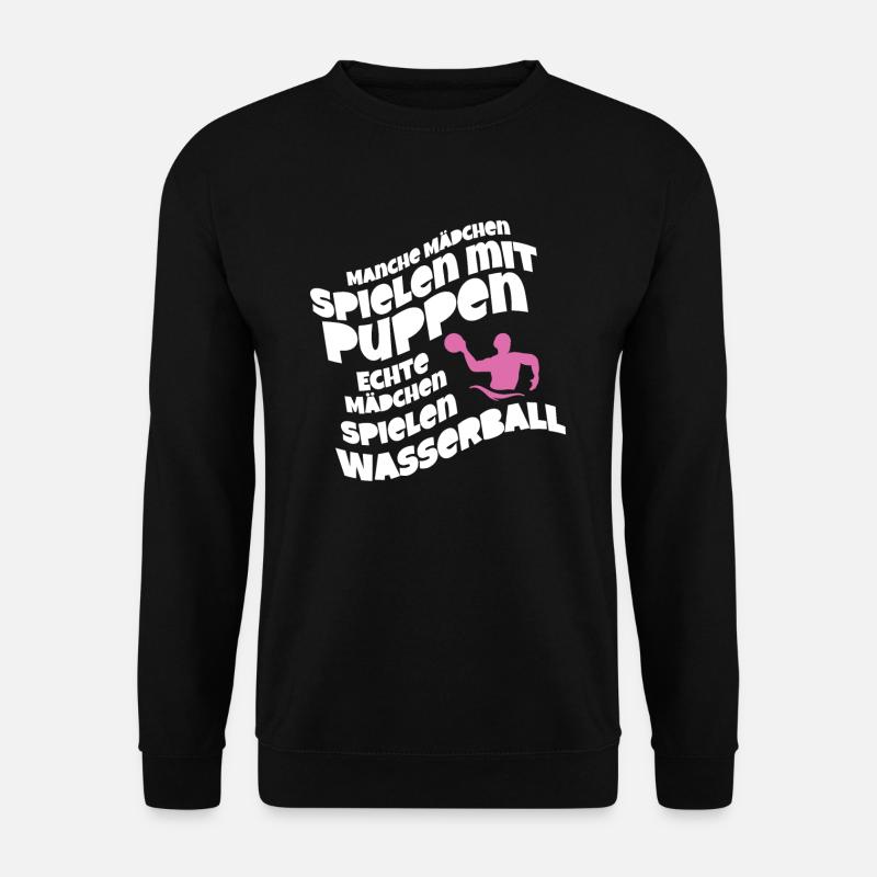 Wasserball - Unisex Pullover - Schwarz
