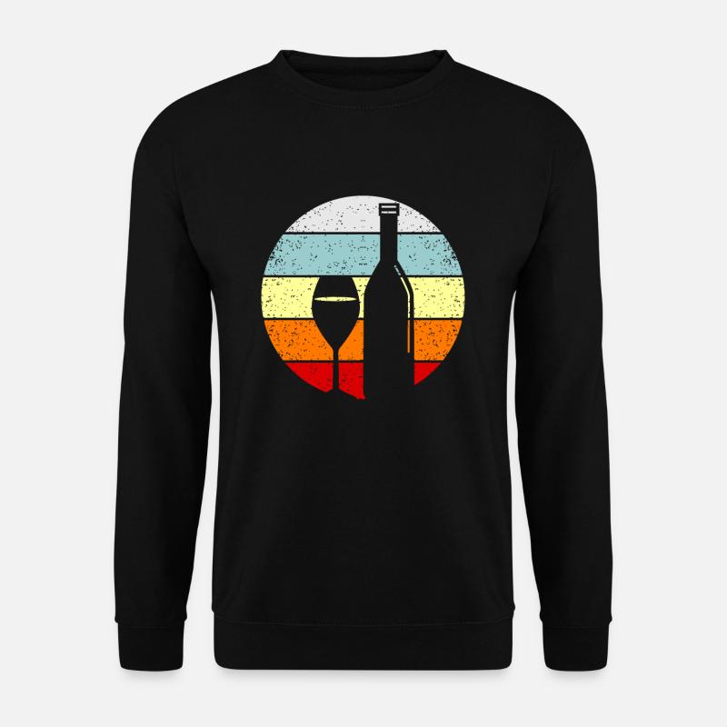 Wine - Unisex Sweatshirt - black