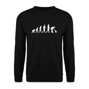 Cat kitten hangover gift cute cats - Unisex Sweatshirt - black - Front - Alina (178cm) & Michal (187cm)