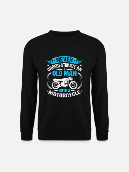Motorrad - Unisex Pullover - Schwarz