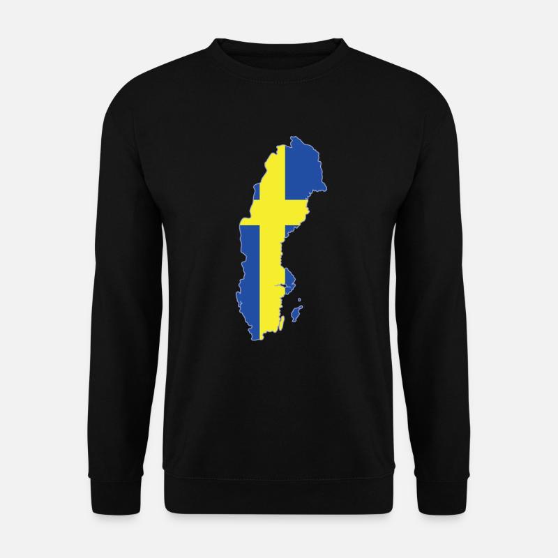 Schweden - Unisex Pullover - Schwarz