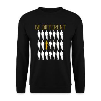 Clarinet - Unisex Sweatshirt - black - Front - Alina (178cm) & Michal (187cm)