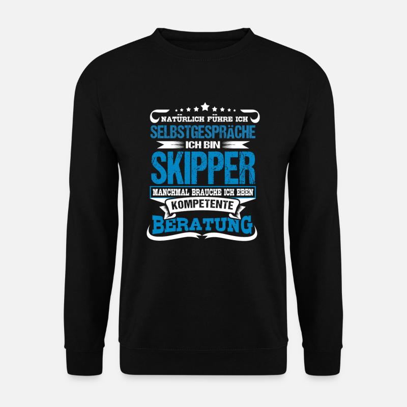 Segeln - Unisex Pullover - Schwarz
