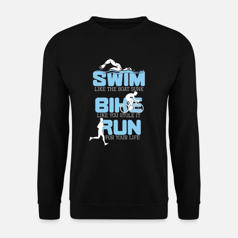 Triathlon - Unisex Sweatshirt - black
