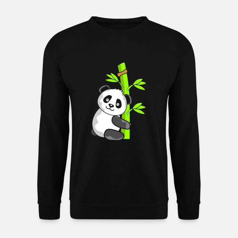 Panda - Unisex Sweatshirt - black