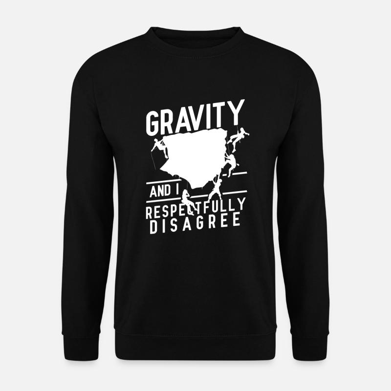 bouldering - Unisex Sweatshirt - black