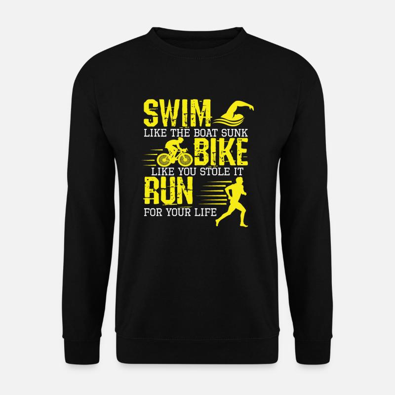 Triathlon - Unisex Sweatshirt - black