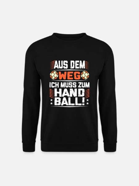 Handball - Unisex Pullover - Schwarz