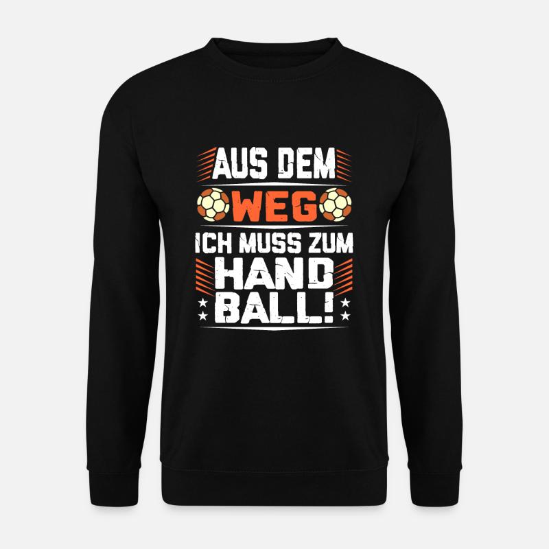 Handball - Unisex Pullover - Schwarz