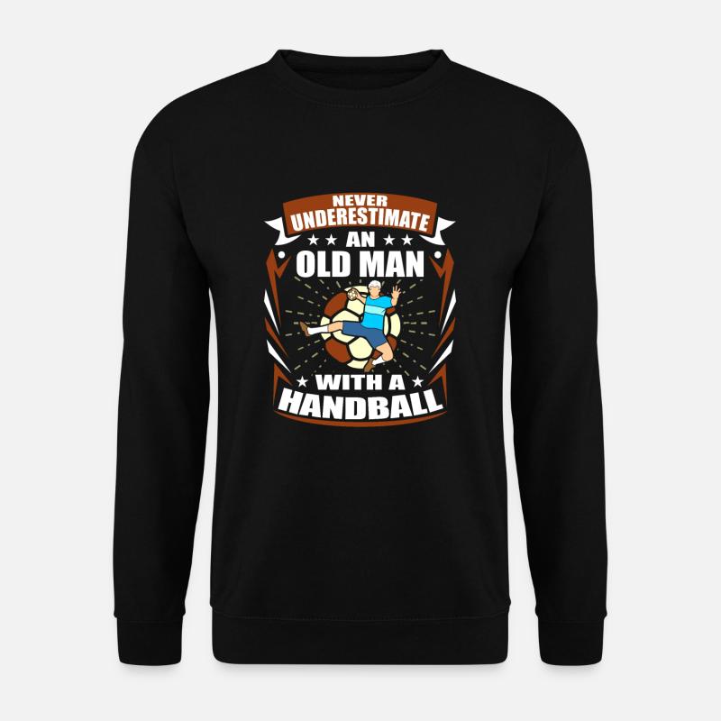 Handball - Unisex Pullover - Schwarz