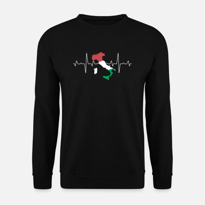 Italien - Unisex Pullover - Schwarz