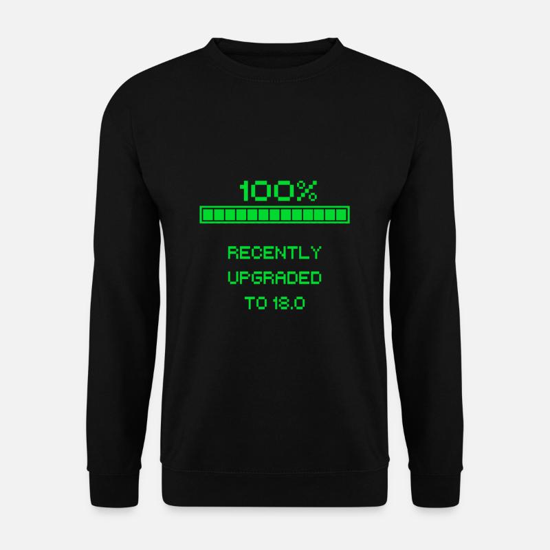 18. Geburtstag - Unisex Pullover - Schwarz