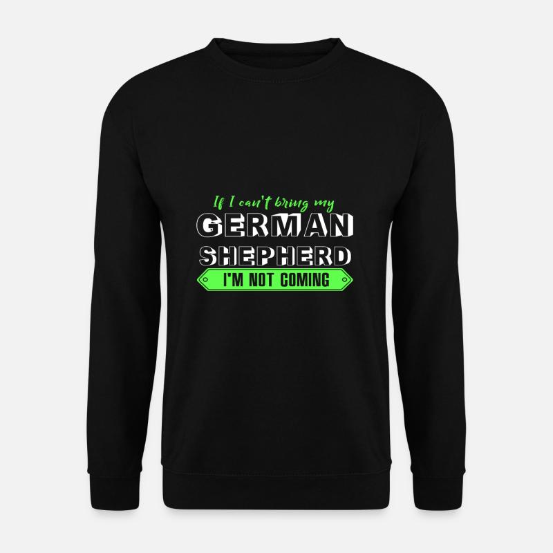 German shepherd dog - Unisex Sweatshirt - black