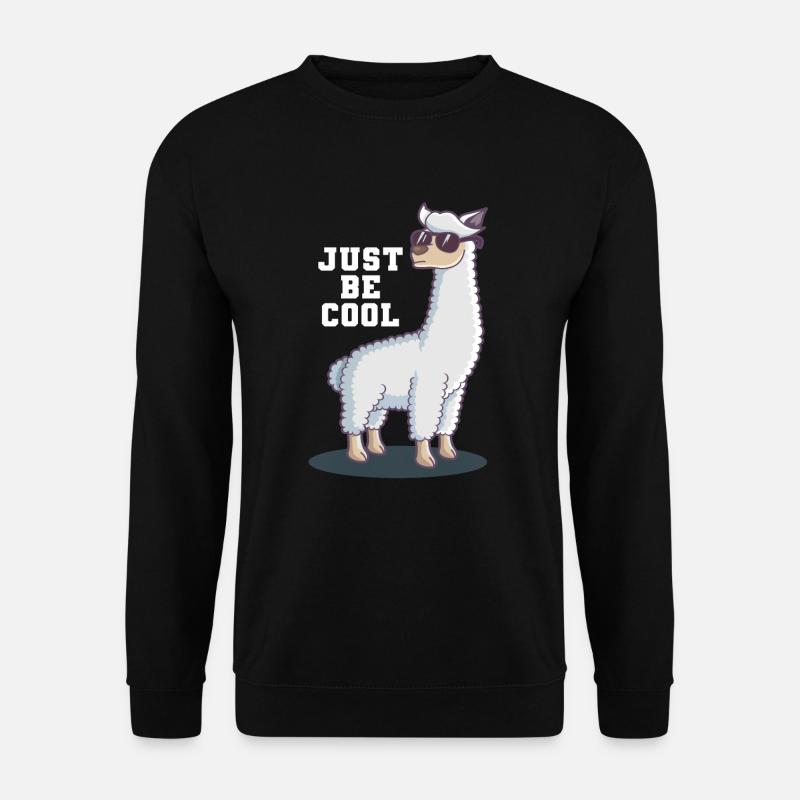 Lama - Unisex Sweatshirt - black