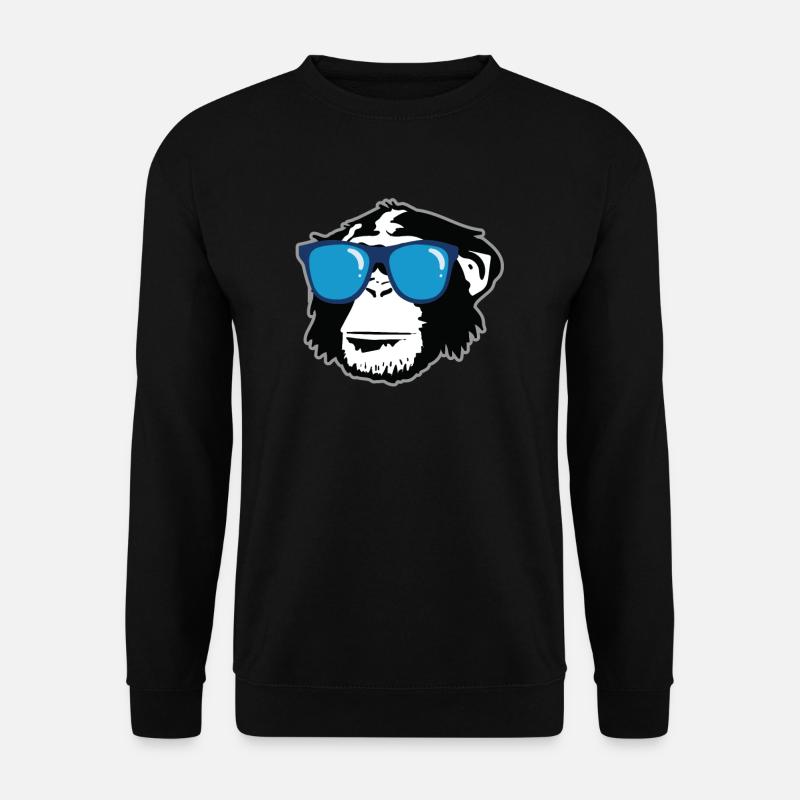 Monkey - Unisex Sweatshirt - black