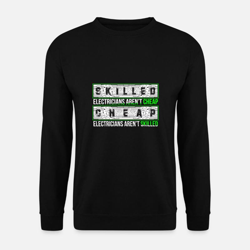 Elektriker - Unisex Pullover - Schwarz