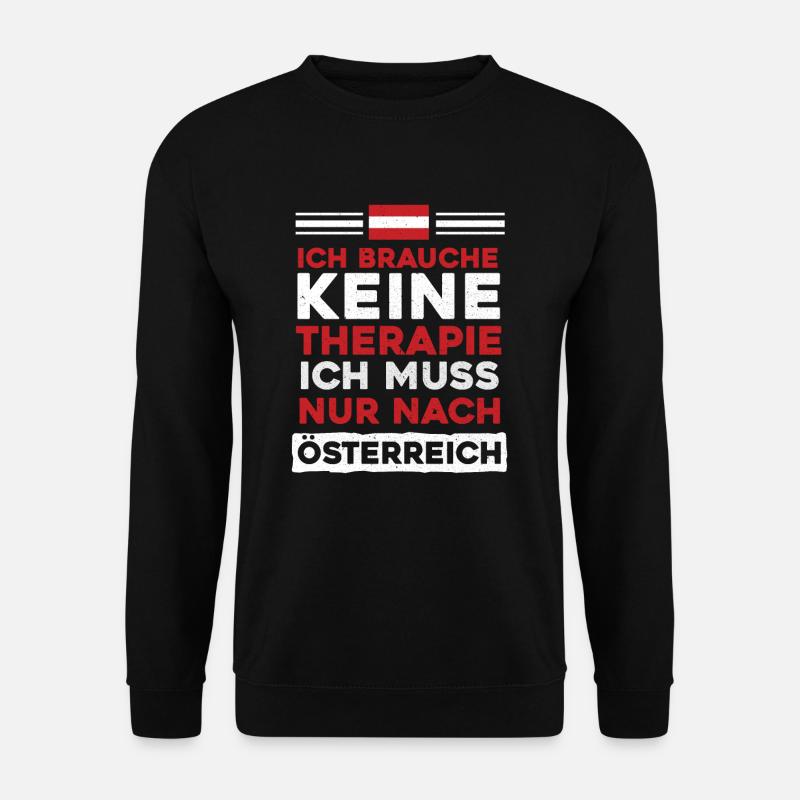 Österreich - Unisex Pullover - Schwarz