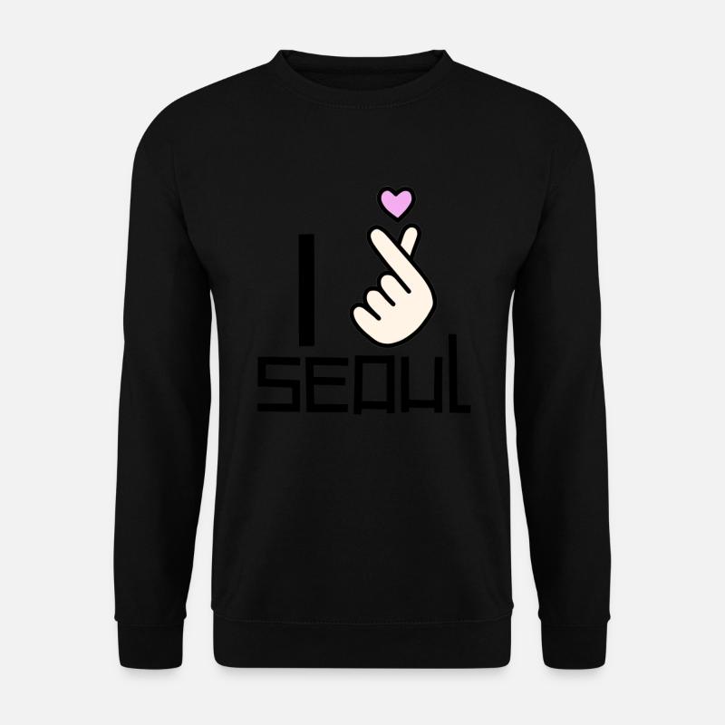 Korea - Unisex Pullover - Schwarz