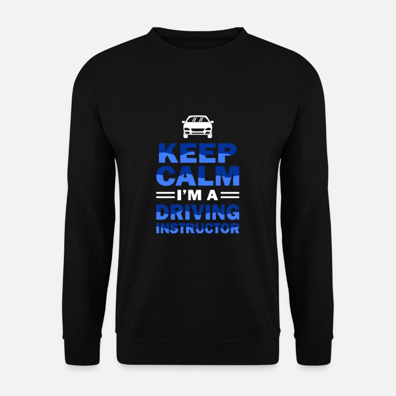 driving instructor - Unisex Sweatshirt - black