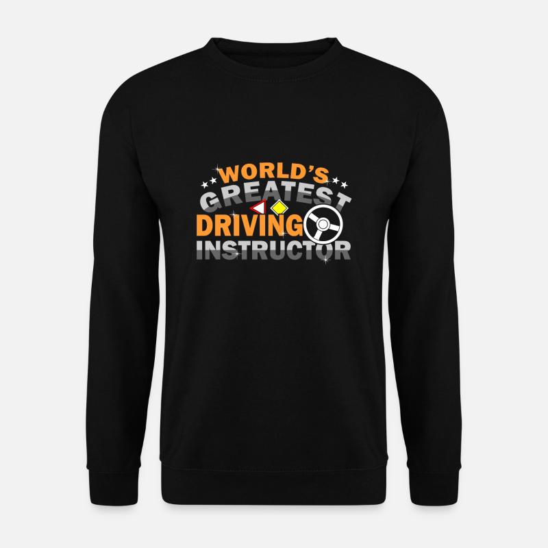 driving instructor - Unisex Sweatshirt - black