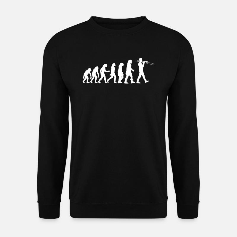 Posaune - Unisex Pullover - Schwarz