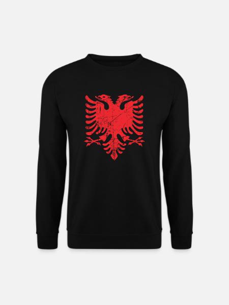 Albanien - Unisex Pullover - Schwarz