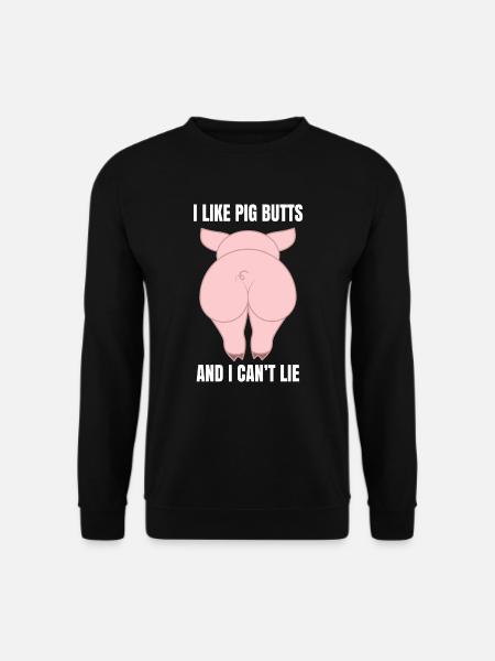 Porc - Sweat-shirt Unisexe - noir