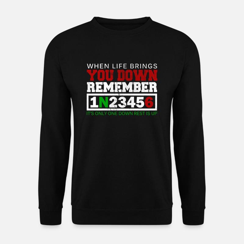 Motorrad - Unisex Pullover - Schwarz