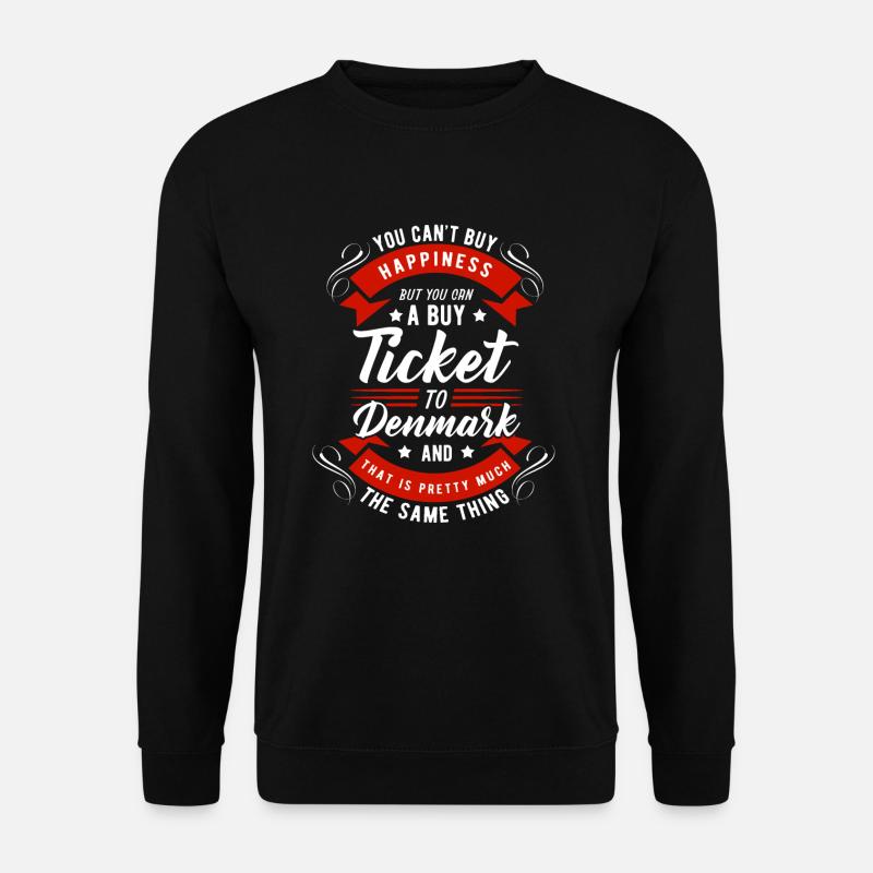Denmark - Unisex Sweatshirt - black