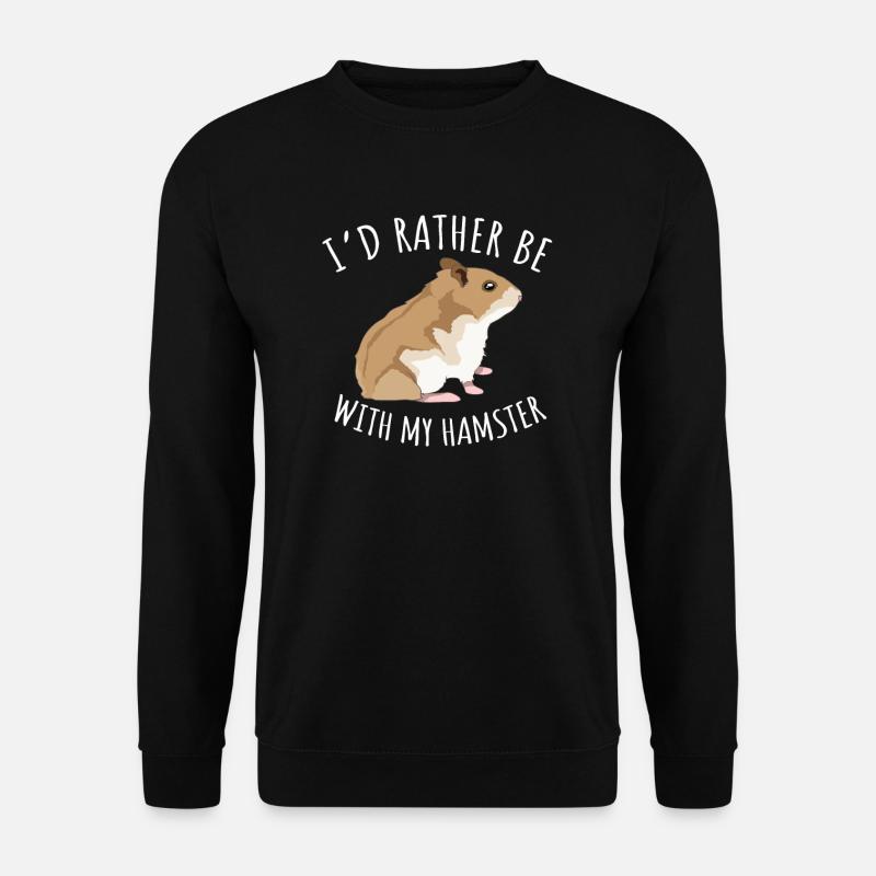 hamster - Unisex Sweatshirt - black