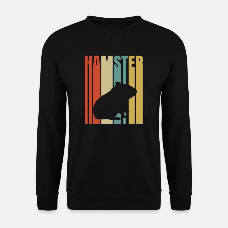 hamster - Unisex Sweatshirt - black