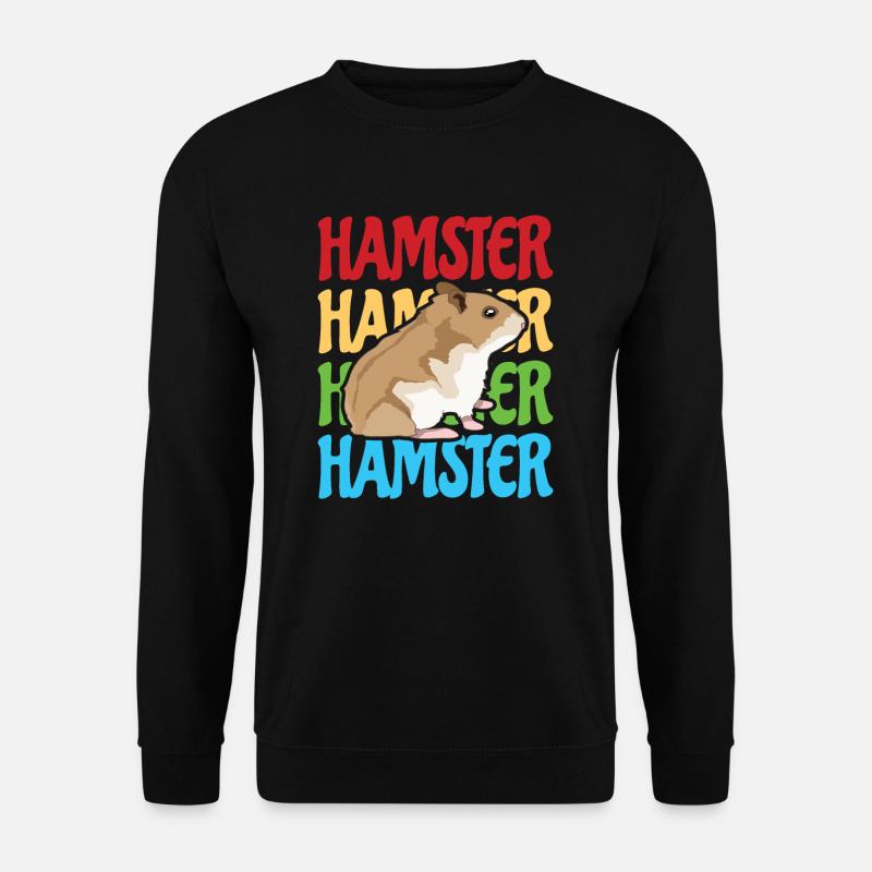 Hamster - Unisex Pullover - Schwarz