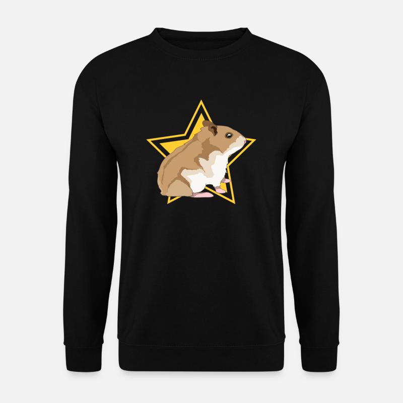 Hamster - Unisex Pullover - Schwarz