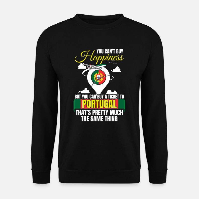 Portugal - Unisex Pullover - Schwarz