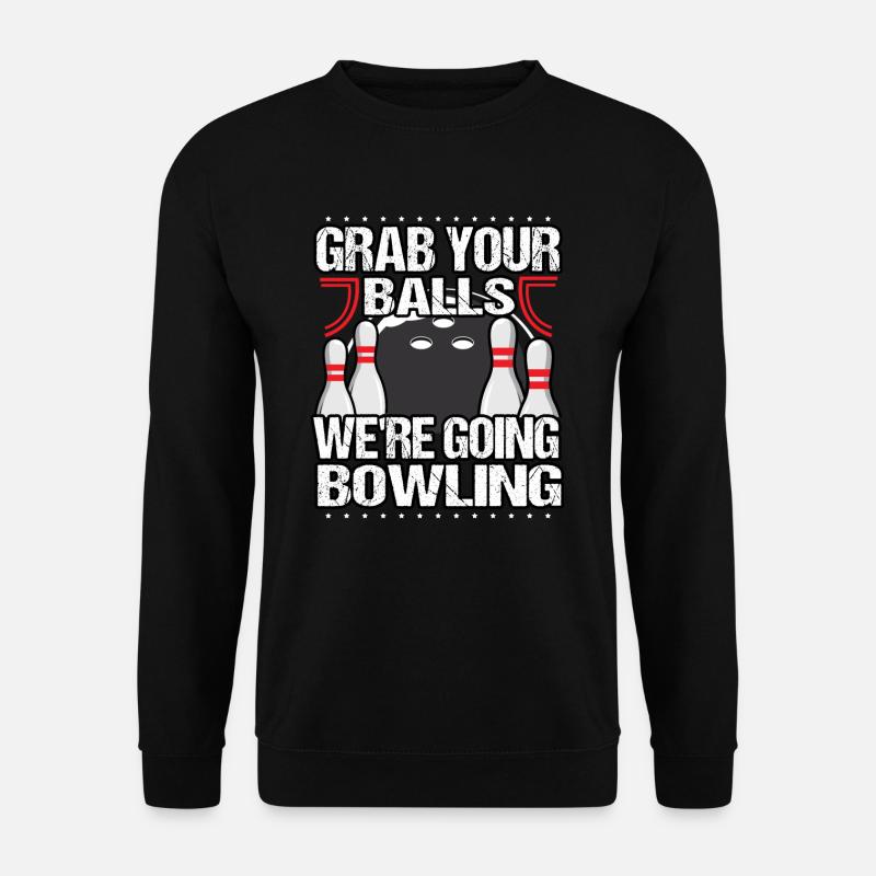 bowling - Unisex Sweatshirt - black