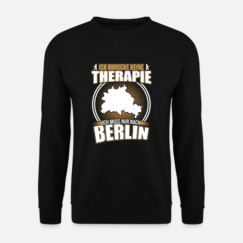 Berlin - Unisex Pullover - Schwarz